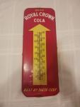 1950s RC Royal Crown Cola Large Metal Thermometer