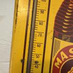 1940s Mason Root Beer Advertising Thermometer 25.5"x9.5