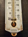 Taylor Antique Porcelain and Cast Metal Thermometer
