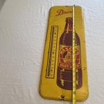 1940s Mason Root Beer Advertising Thermometer 25.5"x9.5