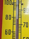 1950s Royal Crown RC Cola Advertising Thermometer Sign