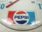 Vintage Pepsi Cola Round Thermometer, 18 Inches