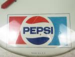 Vintage Pepsi Cola Round Thermometer, 18 Inches