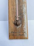 Baker Funeral Home Wooden Advertising Thermometer