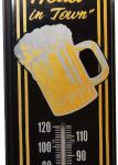 Lucky's Bar Vintage Beer Advertising Thermometer