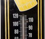 Lucky's Bar Vintage Beer Advertising Thermometer