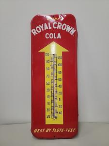 Royal Crown Cola Vintage Thermometer Sign