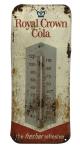 Royal Crown Cola Vintage 1950 Thermometer Sign