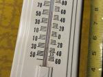 Vintage Acme Industrial Wall Thermometer - Rochester NY
