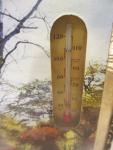 Newton MFG Co Advertising Thermometer for Garage