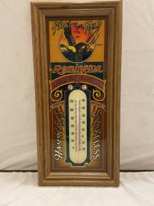 Remington First In The Field Vintage Thermometer