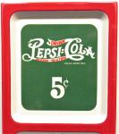 Pepsi-Cola Vintage Tin Thermometer 5¢