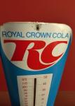 Royal Crown Cola Advertising Thermometer Sign