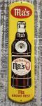 1944 Ma's Root Beer Vintage Tin Thermometer