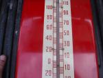 Vintage 1950s RC Royal Crown Cola Thermometer