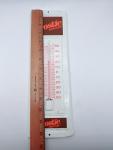 1960s Frostie Root Beer Metal Wall Thermometer