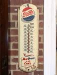 Pepsi Cola "More Bounce" Vintage Wall Thermometer