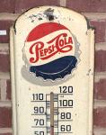 Pepsi Cola "More Bounce" Vintage Wall Thermometer