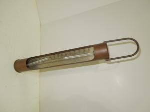 Tycos Vintage Copper 12" Advertising Thermometer