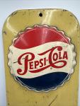 Pepsi Vintage Thermometer Metal Sign 27x7.25
