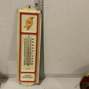 Holly Farms Vintage Advertising Thermometer from Texas