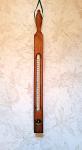 Vintage German Wooden Cooking Thermometer 17" Eimer & Amend