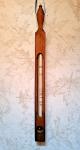 Vintage German Wooden Cooking Thermometer 17" Eimer & Amend
