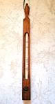 Vintage German Wooden Cooking Thermometer 17" Eimer & Amend