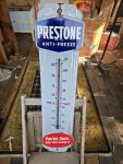 Prestone Anti-Freeze Porcelain Thermometer with Safety Message