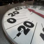 18" Vintage Ohio Outdoor Wall Thermometer