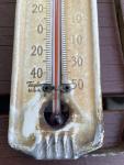 Vintage Taylor Temprite 9" Porcelain Thermometer