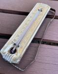 Vintage Taylor Temprite 9" Porcelain Thermometer