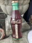 Vintage Coca-Cola Bottle Thermometer Advertising Sign