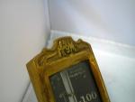 Ornate Brass Antique Steam Thermometer Boiler Gauge