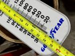 Goodyear Vintage Metal Thermometer - Pit Stop Ad