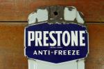 Vintage Prestone Anti-Freeze Porcelain Thermometer