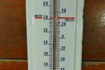 Vintage Prestone Anti-Freeze Porcelain Thermometer