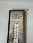 Dunlap Funeral Home Antique Thermometer, Middlepoint Ohio