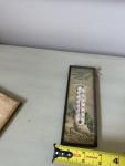 Dunlap Funeral Home Antique Thermometer, Middlepoint Ohio