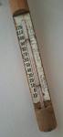 Vintage Wooden Brooder Thermometer - USA Made