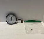 4” Brass Vintage Thermometer with Swivel Bracket