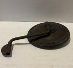 4” Brass Vintage Thermometer with Swivel Bracket