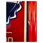 Vintage PEPSI COLA Red Wall Thermometer Sign