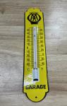Vintage AA Garage Thermometer 12” Metal Sign
