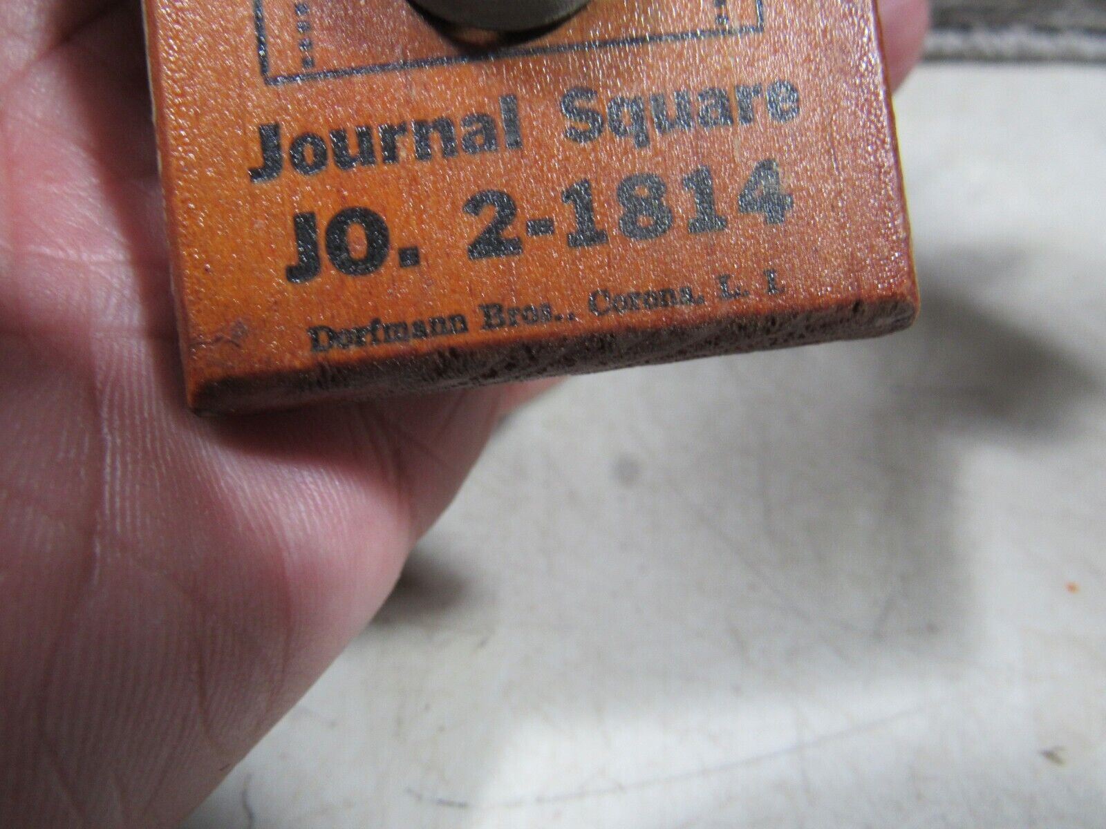 Holste-Platt Jersey City NJ Advertising Thermometer