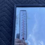 1940s 7 Up Mirror Advertising Thermometer