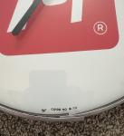 Vintage 7up Soda 12" Dial Thermometer Sign