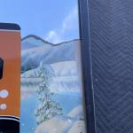 1940s 7 Up Mirror Advertising Thermometer