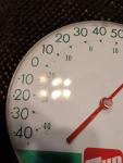 Vintage 7 Up Jumbo Dial Thermometer 12 Inch