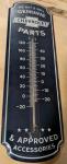 Chevrolet Metal Thermometer - Vintage Auto Sign